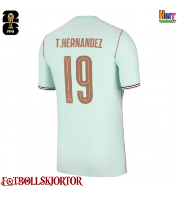 Frankrike Theo Hernandez #19 Bortatröja VM 2026 Kortärmad